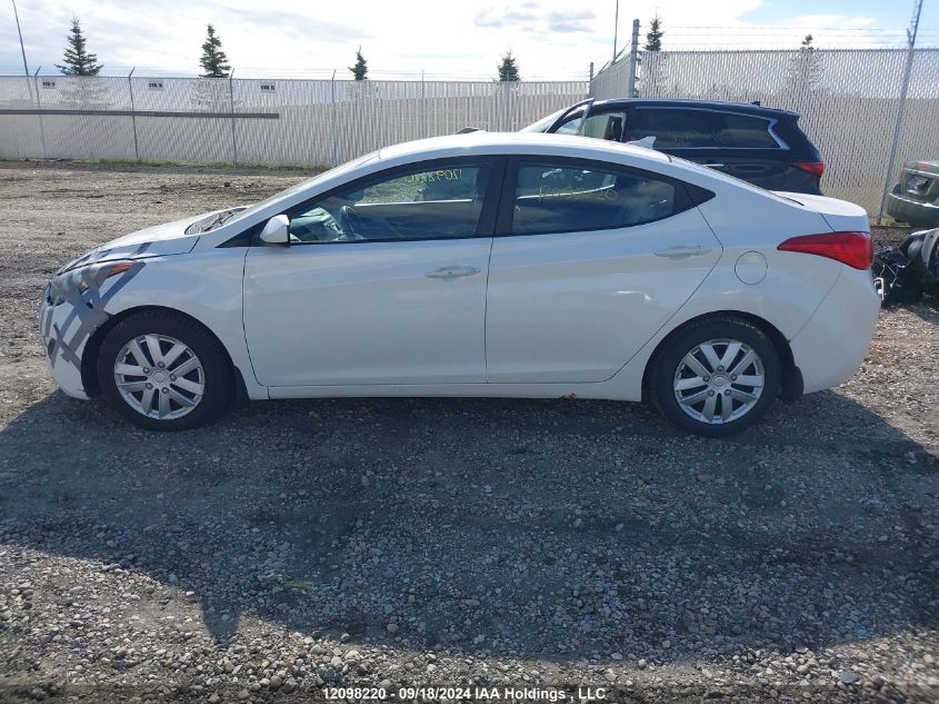 2013 Hyundai Elantra Gls/Limited VIN: 5NPDH4AE4DH433552 Lot: 12098220