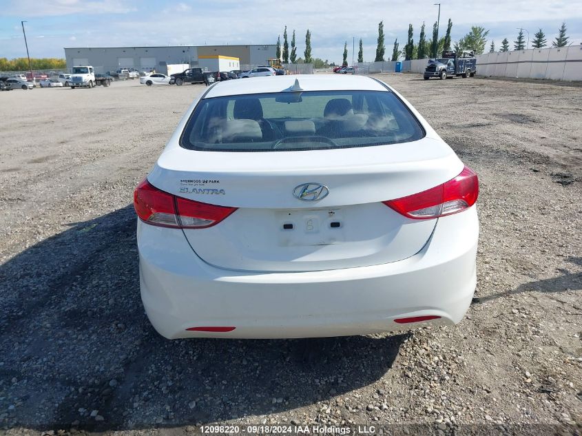 2013 Hyundai Elantra Gls/Limited VIN: 5NPDH4AE4DH433552 Lot: 12098220