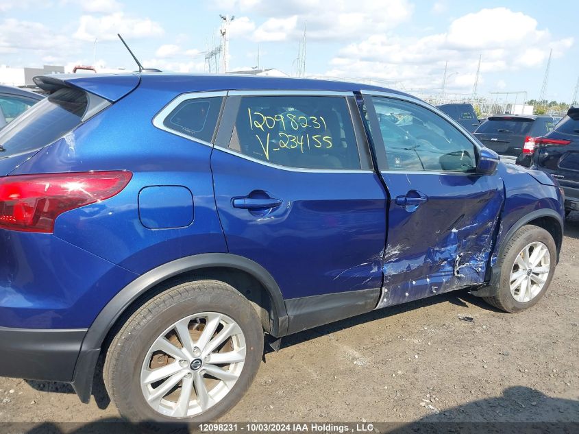 2019 Nissan Qashqai VIN: JN1BJ1CP3KW234155 Lot: 12098231