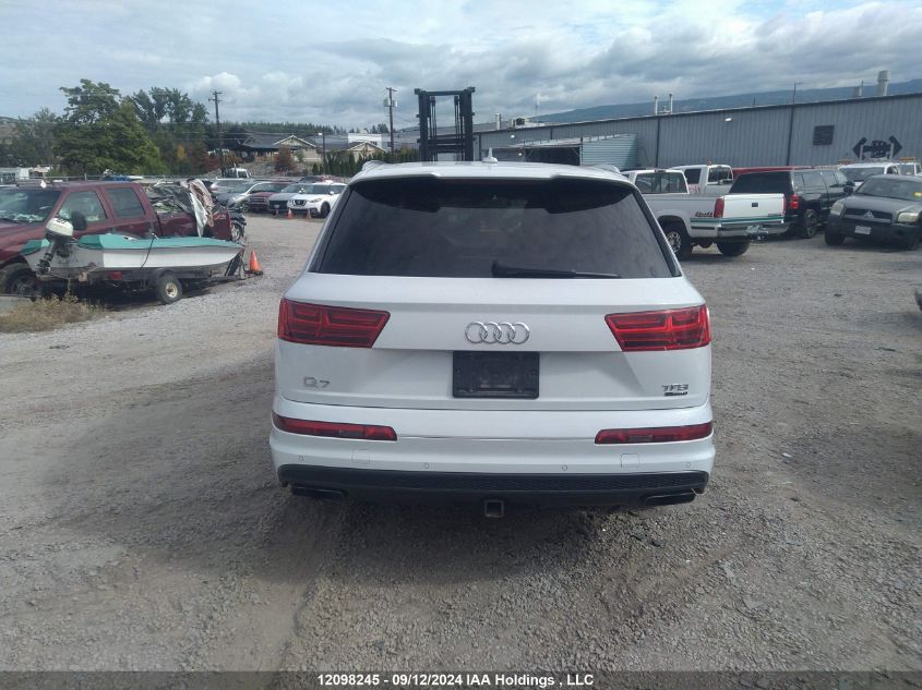 2018 Audi Q7 Technik S-Line VIN: WA1WAAF75JD004261 Lot: 12098245