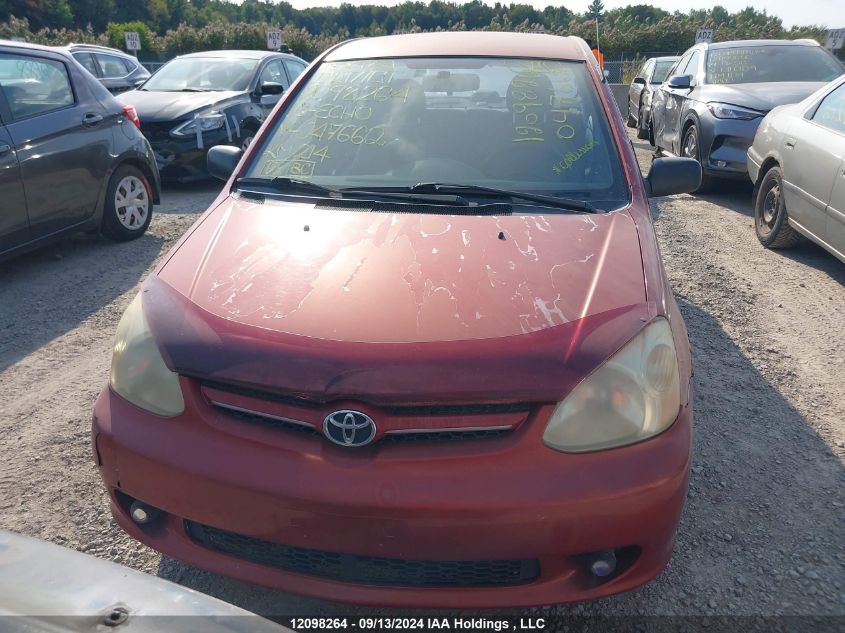 2003 Toyota Echo VIN: JTDBT123935047662 Lot: 12098264