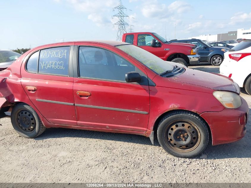 2003 Toyota Echo VIN: JTDBT123935047662 Lot: 12098264