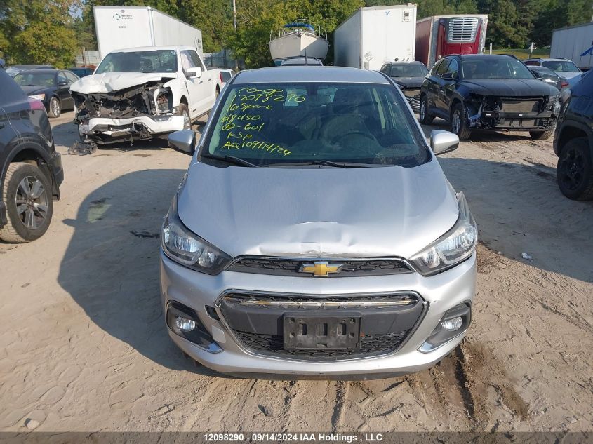 2016 Chevrolet Spark VIN: KL8CD6SA2GC618450 Lot: 12098290