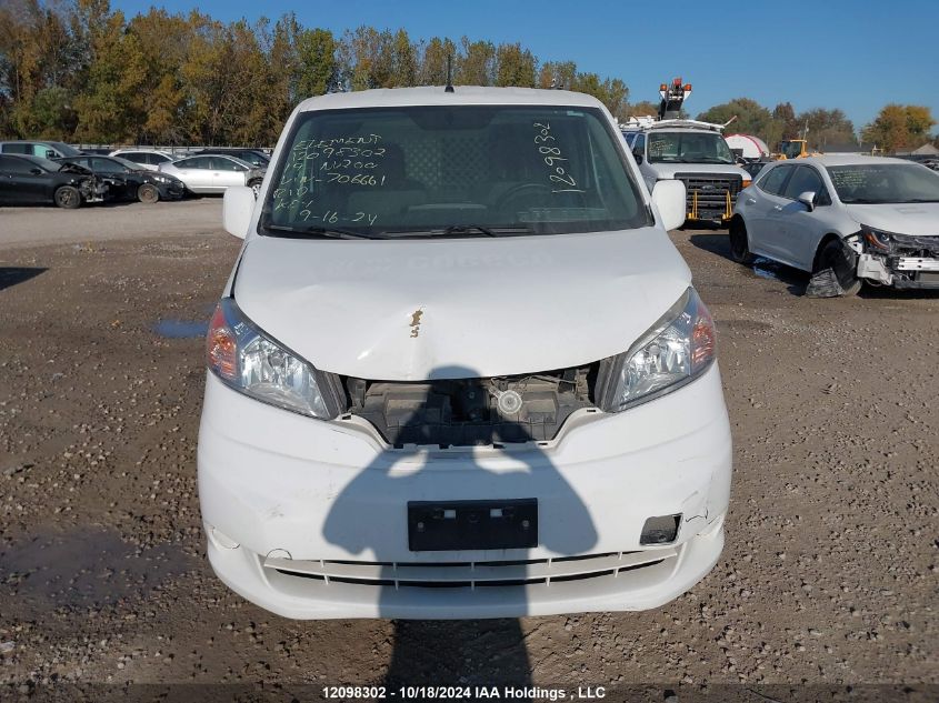 2019 Nissan Nv200 2.5S/2.5Sv VIN: 3N6CM0KN7KK706661 Lot: 12098302