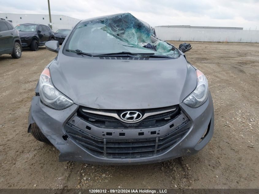 2013 Hyundai Elantra Gl VIN: 5NPDH4AE9DH413636 Lot: 12098312