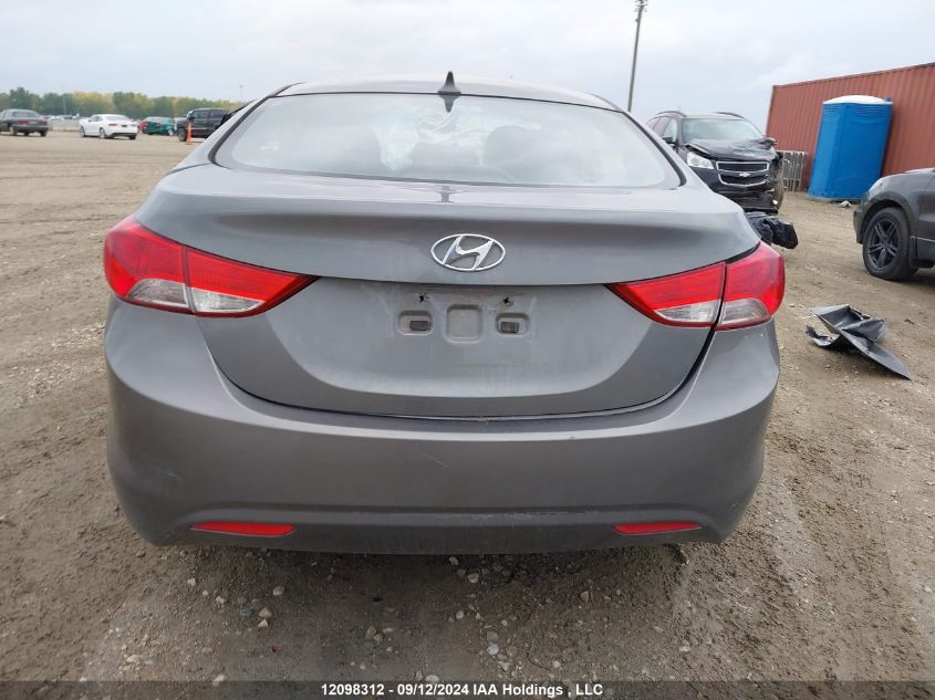 2013 Hyundai Elantra Gl VIN: 5NPDH4AE9DH413636 Lot: 12098312