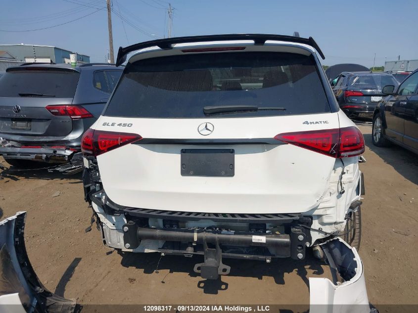 2020 Mercedes-Benz Gle VIN: 4JGFB5KE4LA172780 Lot: 12098317