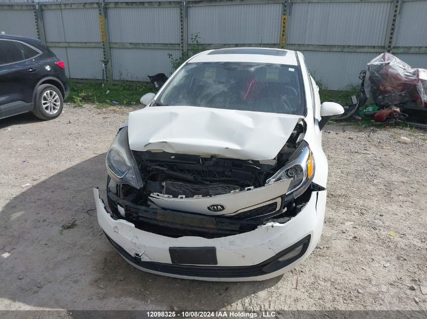 2015 Kia Rio VIN: KNADN4A38F6495442 Lot: 12098325