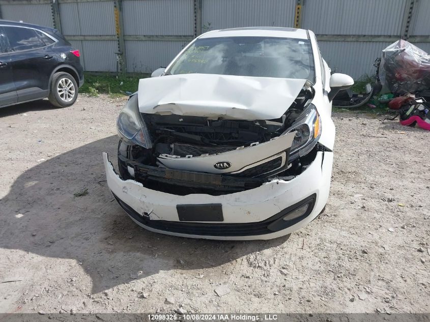 2015 Kia Rio VIN: KNADN4A38F6495442 Lot: 12098325