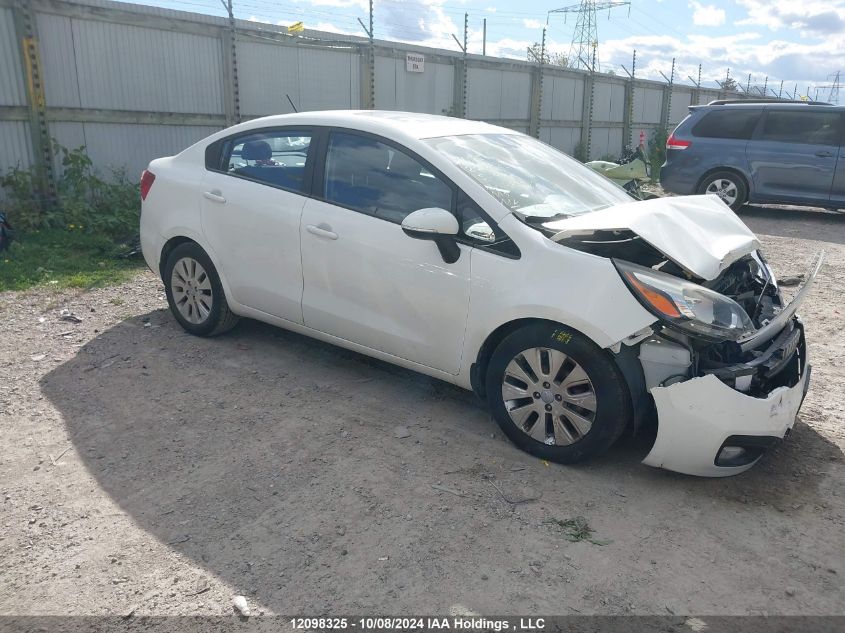 2015 Kia Rio VIN: KNADN4A38F6495442 Lot: 12098325