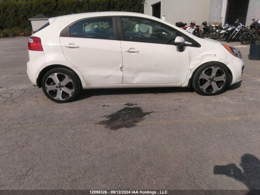 2014 Kia Rio VIN: KNADN5A36E6912044 Lot: 12098326