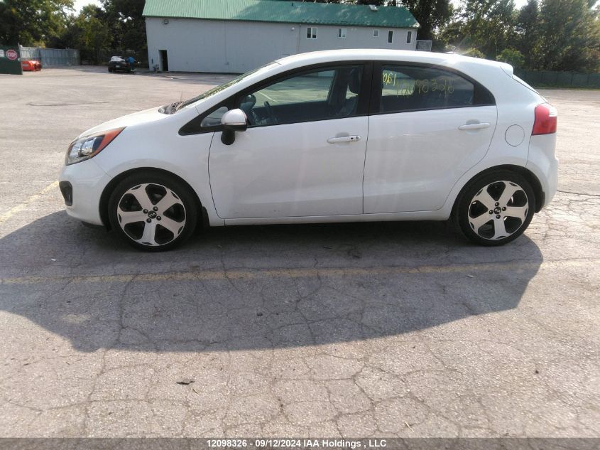 2014 Kia Rio VIN: KNADN5A36E6912044 Lot: 12098326