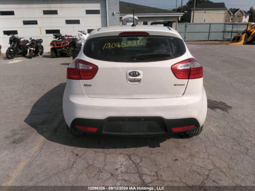 2014 Kia Rio VIN: KNADN5A36E6912044 Lot: 12098326