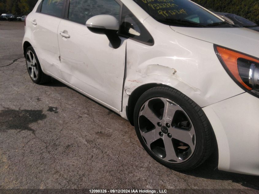 2014 Kia Rio VIN: KNADN5A36E6912044 Lot: 12098326