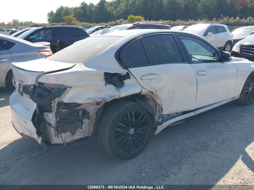 2015 BMW 328 Xi VIN: WBA3B3G55FNT17520 Lot: 12098373