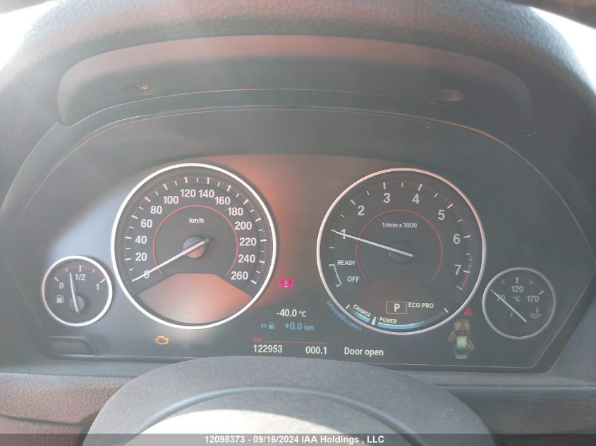 2015 BMW 328 Xi VIN: WBA3B3G55FNT17520 Lot: 12098373