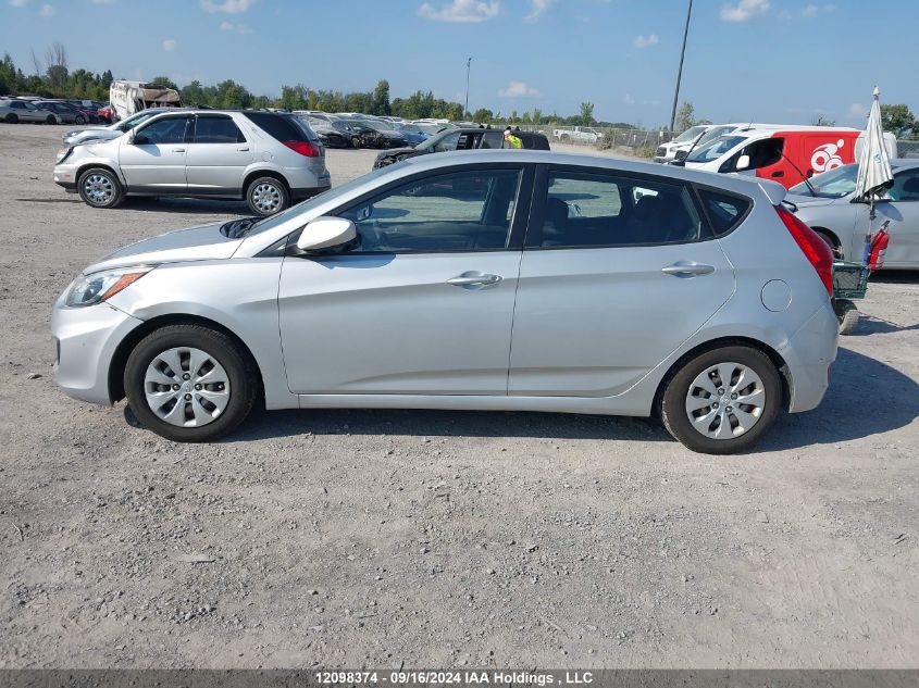 2015 Hyundai Accent Gl VIN: KMHCT5AEXFU214020 Lot: 12098374