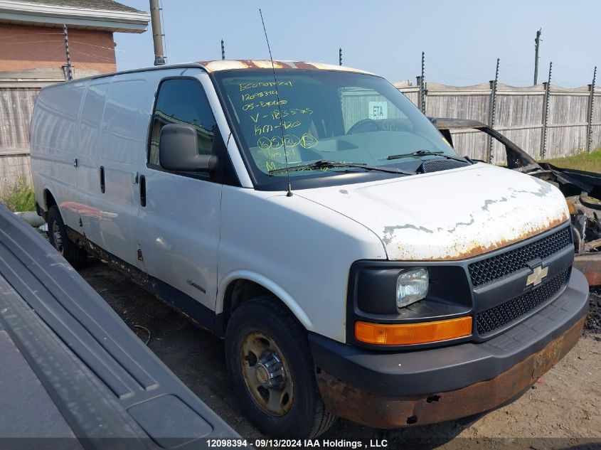 2005 Chevrolet Express Cargo Van VIN: 1GCGG29U551183375 Lot: 12098394