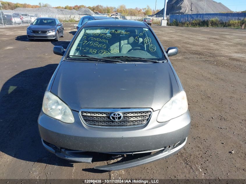 2005 Toyota Corolla Ce/Le/S VIN: 2T1BR32E15C915865 Lot: 12098438