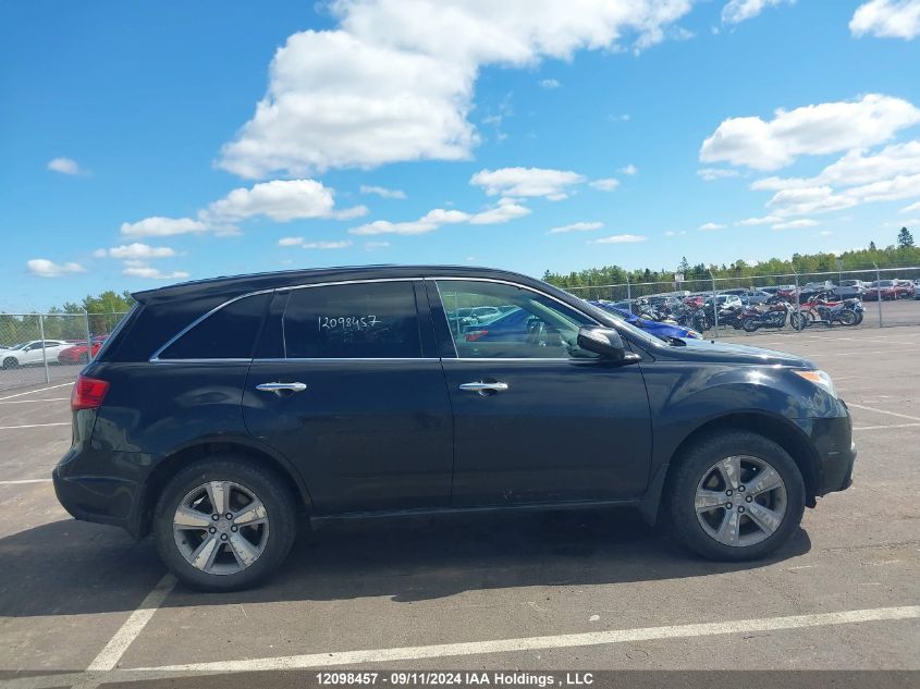 2011 Acura Mdx VIN: 2HNYD2H26BH004877 Lot: 12098457