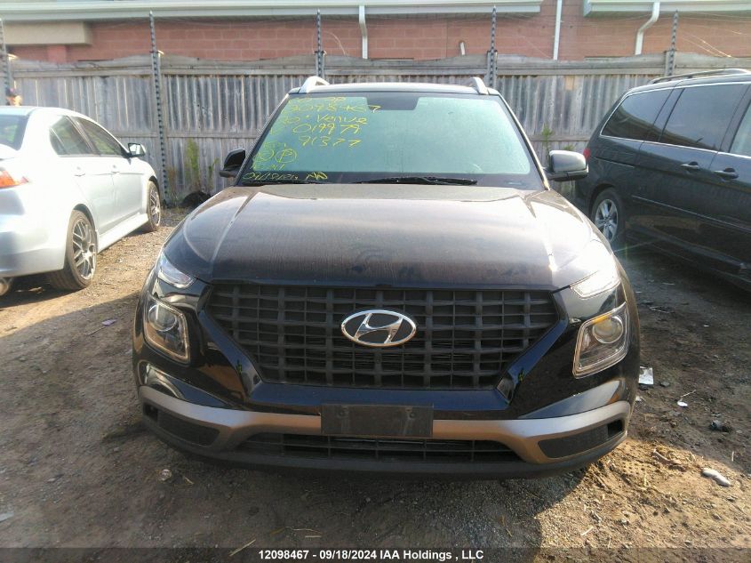 2020 Hyundai Venue Trend VIN: KMHRC8A35LU019979 Lot: 12098467