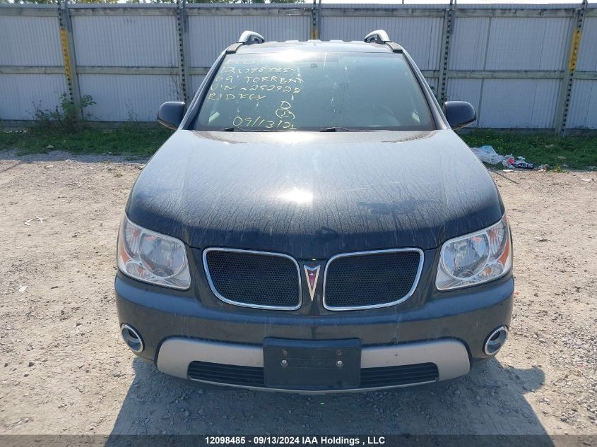 2009 Pontiac Torrent VIN: 2CKDL33F196252928 Lot: 12098485