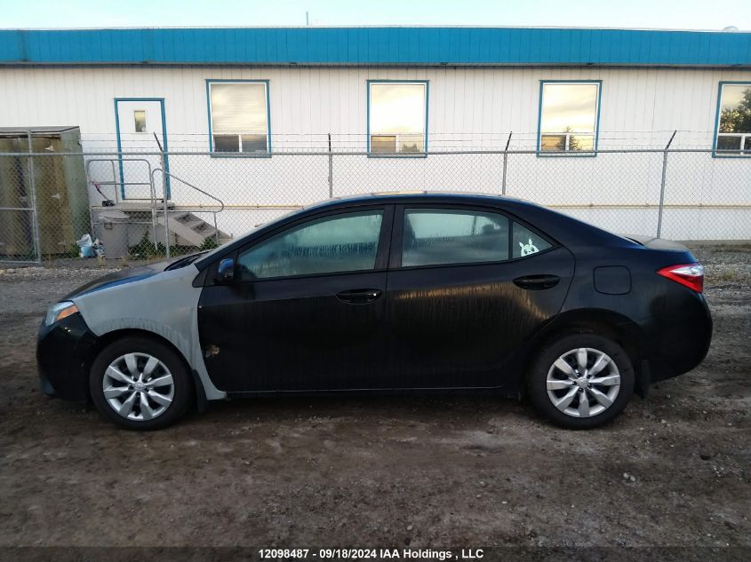 2014 Toyota Corolla L/Le/Le Pls/Prm/S/S Pls VIN: 2T1BURHE6EC166781 Lot: 12098487