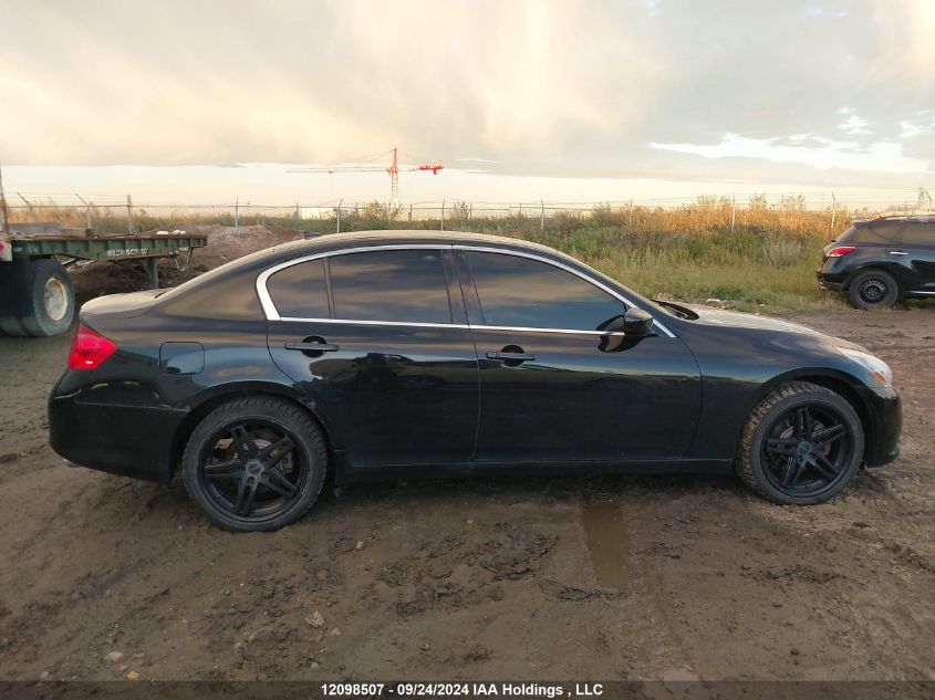 2012 Infiniti G37 VIN: JN1CV6AR7CM671082 Lot: 12098507