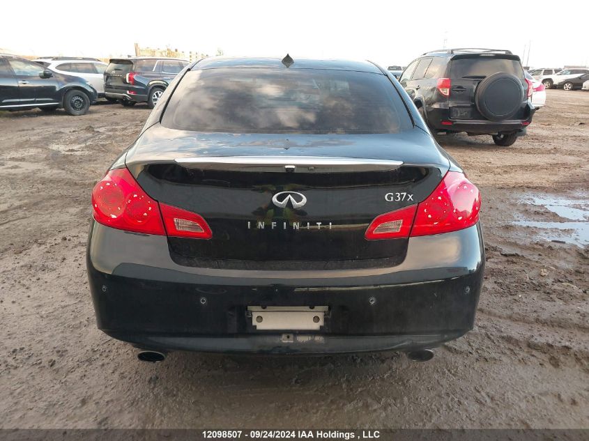 2012 Infiniti G37 VIN: JN1CV6AR7CM671082 Lot: 12098507