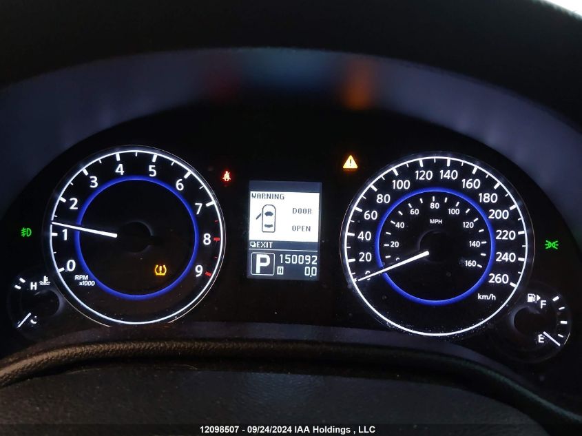 2012 Infiniti G37 VIN: JN1CV6AR7CM671082 Lot: 12098507