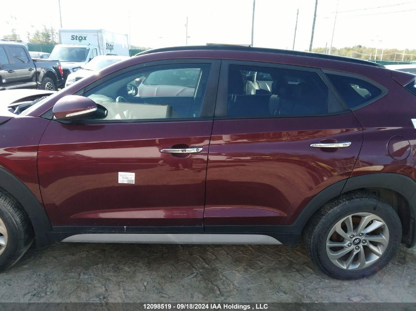 2017 Hyundai Tucson Limited/Sport And Eco/Se VIN: KM8J3CA2XHU517478 Lot: 12098519