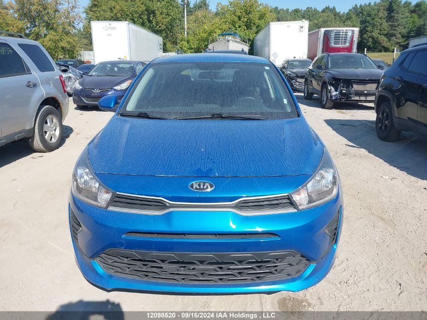 2021 Kia Rio 5-Door VIN: 3KPA25ADXME386498 Lot: 12098520