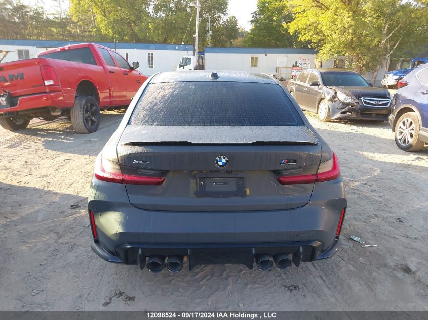 2024 BMW M3 VIN: WBS43AY01RFT53031 Lot: 12098524