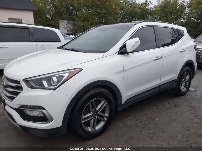 2017 Hyundai Santa Fe Sport VIN: 5XYZUDLB9HG482148 Lot: 12098529