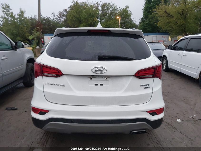 2017 Hyundai Santa Fe Sport VIN: 5XYZUDLB9HG482148 Lot: 12098529