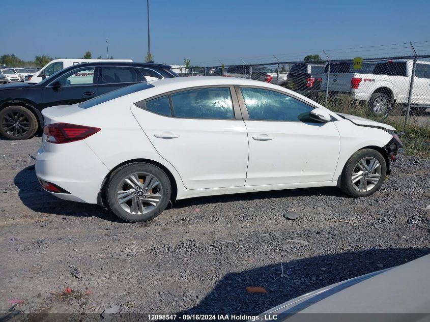 2019 Hyundai Elantra Preferred VIN: KMHD84LF5KU736103 Lot: 12098547