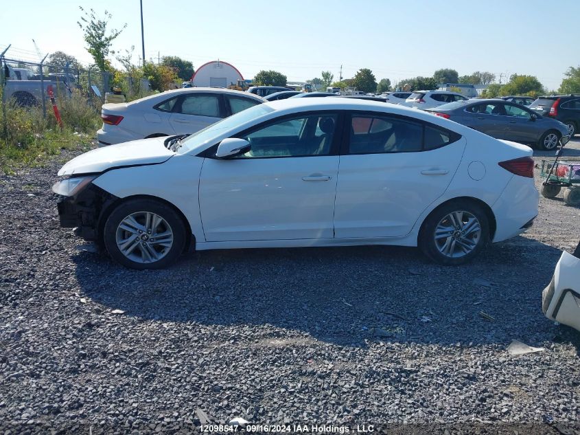 2019 Hyundai Elantra Preferred VIN: KMHD84LF5KU736103 Lot: 12098547