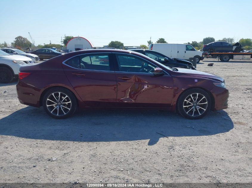 2015 Acura Tlx VIN: 19UUB3F59FA803524 Lot: 12098594