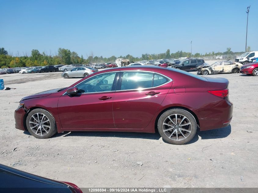 2015 Acura Tlx VIN: 19UUB3F59FA803524 Lot: 12098594