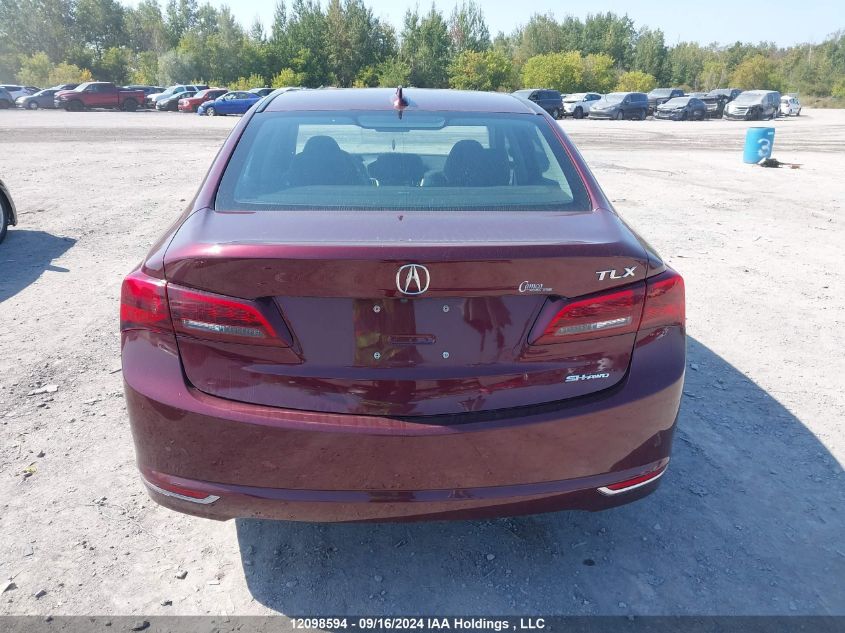 2015 Acura Tlx VIN: 19UUB3F59FA803524 Lot: 12098594