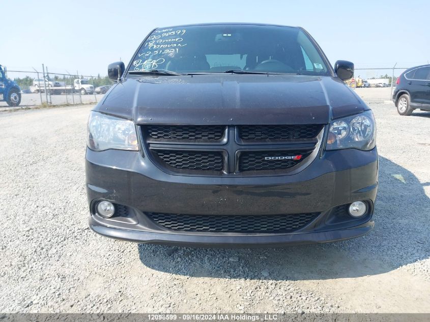 2018 Dodge Grand Caravan Gt VIN: 2C4RDGEG6JR251221 Lot: 12098599