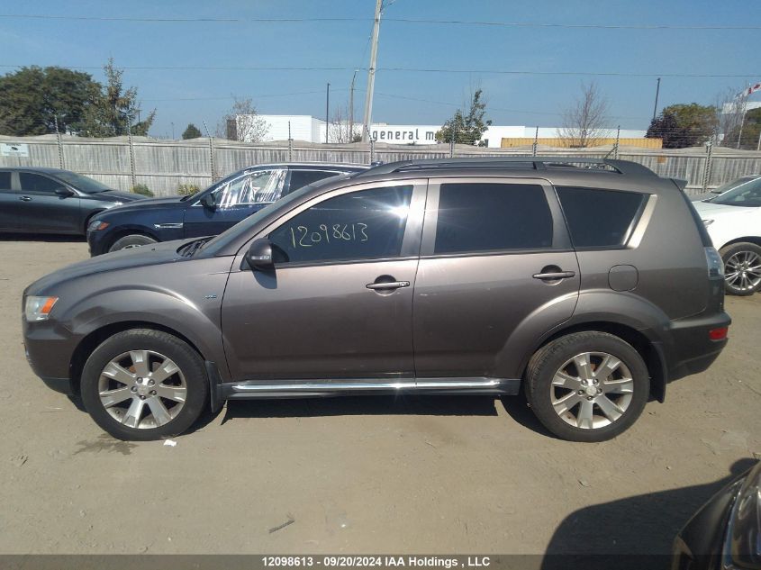 2012 Mitsubishi Outlander Gt VIN: JA4JT5AX6CU608861 Lot: 12098613