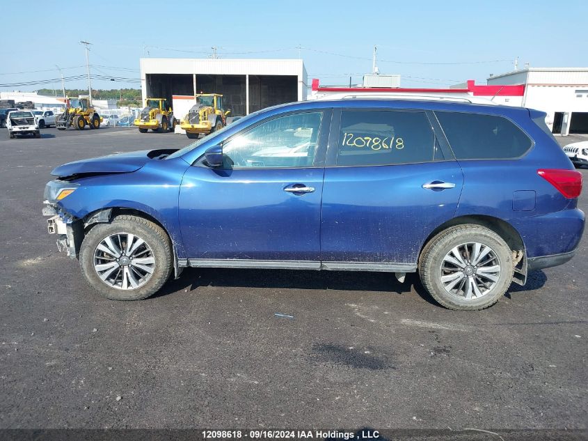 2018 Nissan Pathfinder S/Sv/Sl/Platinum VIN: 5N1DR2MM9JC605629 Lot: 12098618