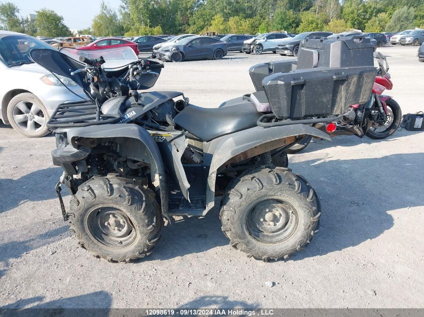 2019 Yamaha Yfm700 VIN: 5Y4AMH2W6KA300168 Lot: 12098619