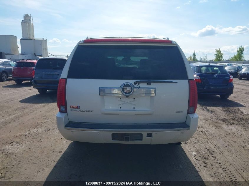 2007 Cadillac Escalade Esv VIN: 1GYFK66897R322821 Lot: 12098637