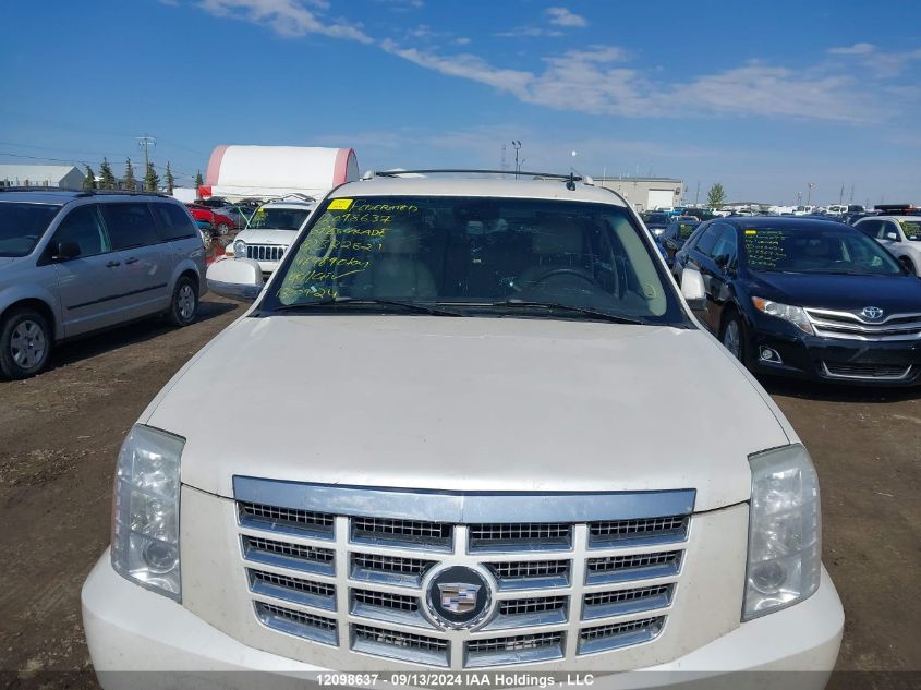 2007 Cadillac Escalade Esv VIN: 1GYFK66897R322821 Lot: 12098637