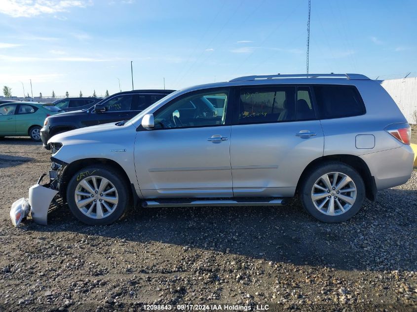 JTEEW44A882025352 2008 Toyota Highlander Hybrid Limited