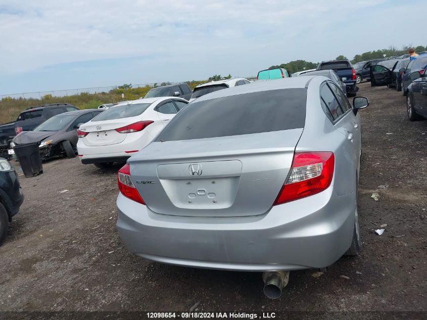 2012 Honda Civic Sdn VIN: 2HGFB2E40CH013182 Lot: 12098654