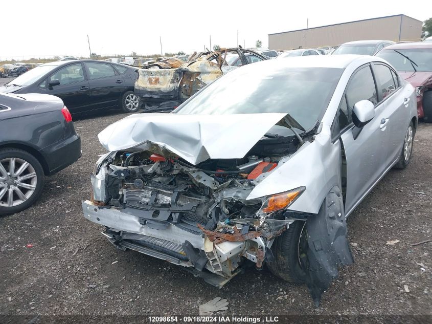 2012 Honda Civic Sdn VIN: 2HGFB2E40CH013182 Lot: 12098654