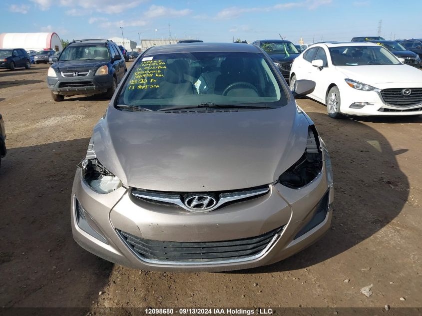 5NPDH4AE5GH654016 2016 Hyundai Elantra Se/Sport/Limited